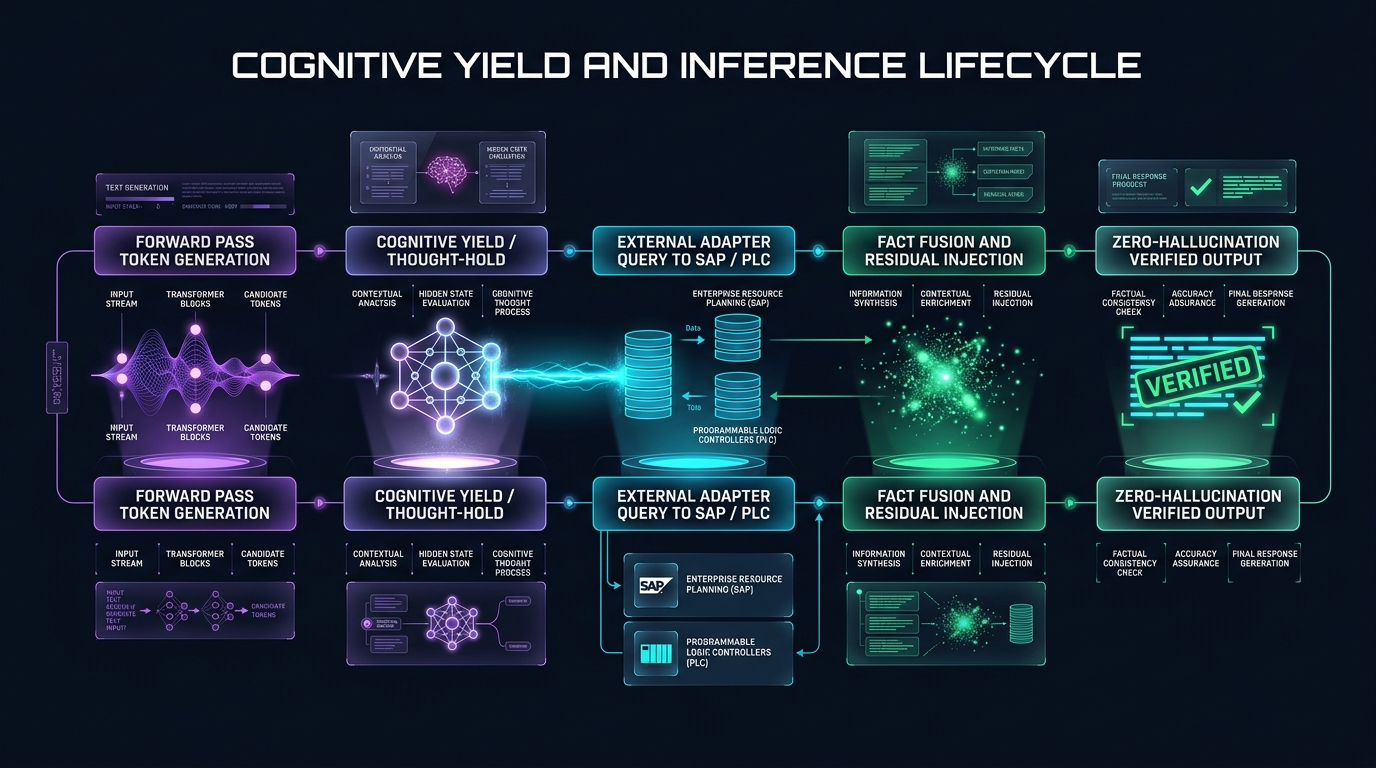 Cognitive Yield & Inference Lifecycle Flowchart