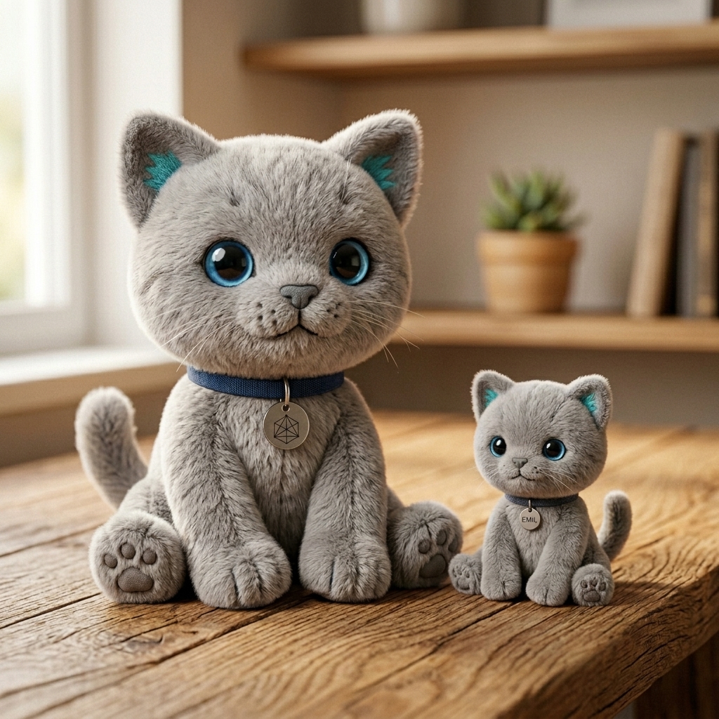 EMIL Cyber-Cat Mascot